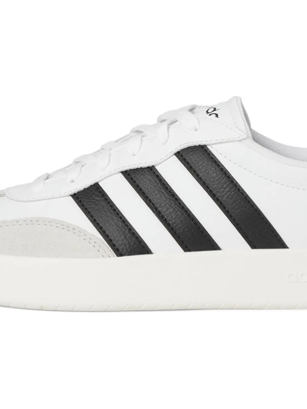New adidas Barreda White Black Women's Low Top Sneakers Shoes Stripes Lace Up - Picture 13 of 14